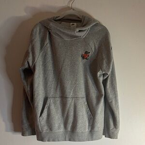 barely worn bike hoodie w scoop neck??